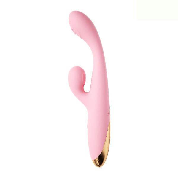 Imagem de Vibrador Estimulador de Ponto G e Clitoris 10 Modos Vibração Recarregável Tipo Coelho