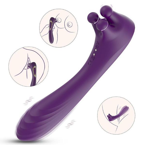 Imagem de Vibrador Estimulador Massageador de Clitoris 9 Modos de Rotação e Vibração