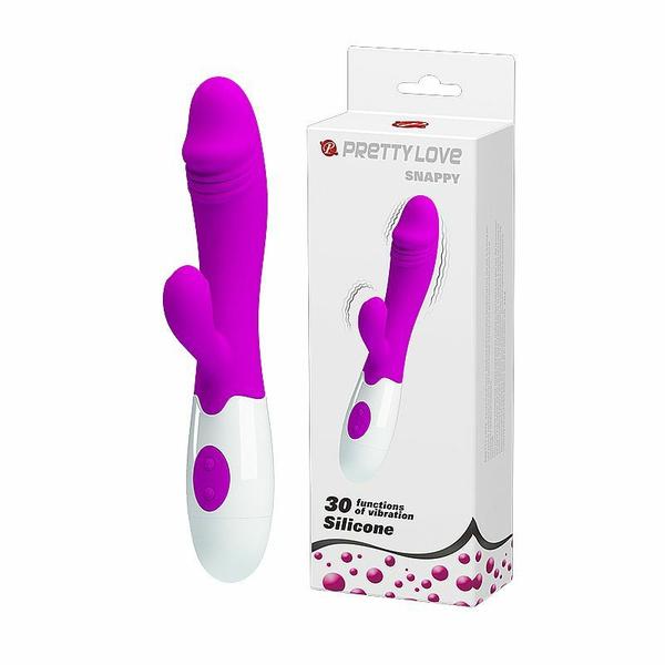 Imagem de Vibrador Estimulador Ponto G Clitoris Modelo Snappy 30 Modos De Vibração - Pretty Love