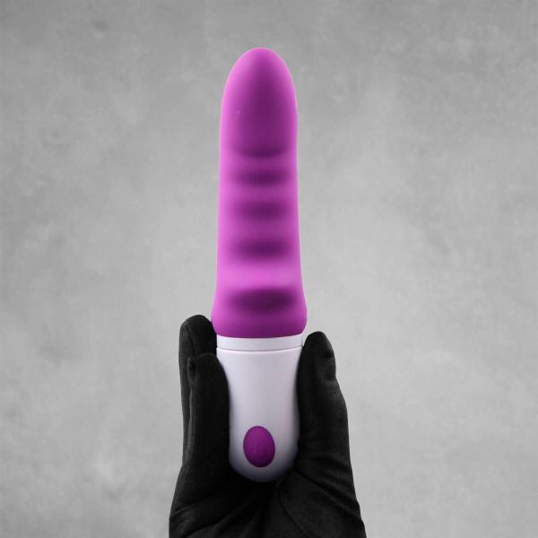 Imagem de Vibrador estimulador ponto g com relevos