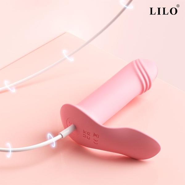 Imagem de Vibrador Feminino com 10 Modos de Vibração Com Controle por APP - LILO - Rosa