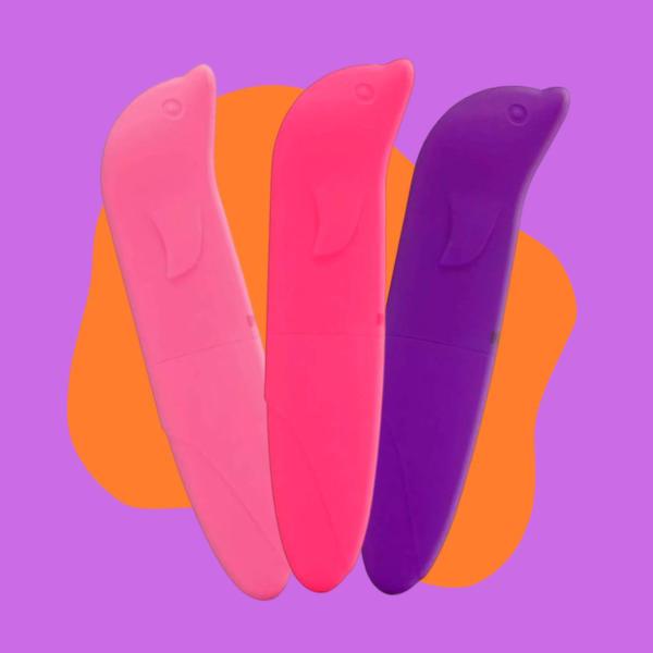 Imagem de Vibrador Feminino Golfinho Ponto G Estimulador Discreto Sex