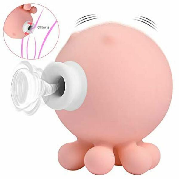 Vibrador Feminino Massageador Estimulador de Clitoris por Pulsação Modelo Octopi Recarregável - S-HANDE Imagem de Vibrador Feminino Massageador Estimulador de Clitoris por Pulsação Modelo Octopi Recarregável