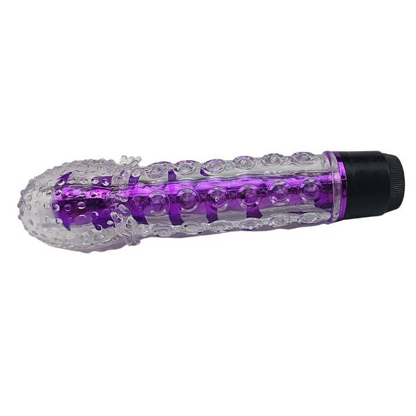 Imagem de Vibrador Feminino Personal Multivelocidade Com Capa Massageadora Texturizada