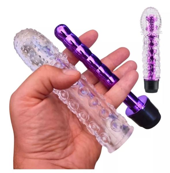 Imagem de Vibrador Feminino Ponto G + Golfinho  Estimulado Clitóris + Egg Masturbador + Bullet + Plug Anal