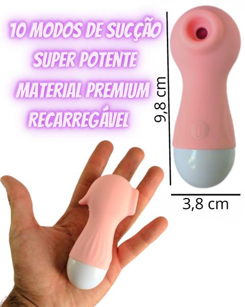 Imagem de Vibrador Feminino Sugador De Clítoris Sucção