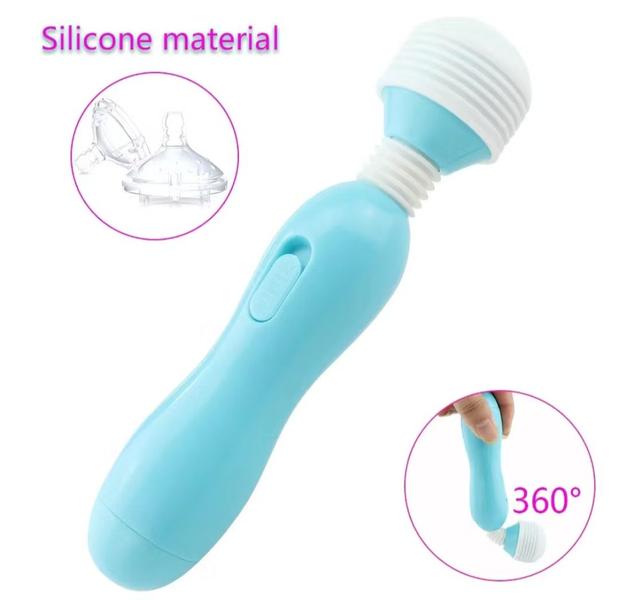 Imagem de Vibrador Feminino Varinha Mágica Estimulador de Clitóris 