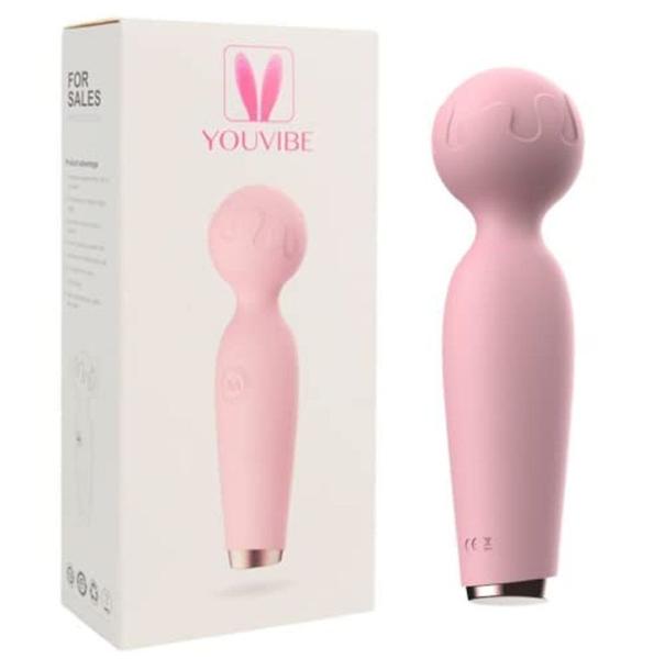 Imagem de Vibrador Feminino Varinha Mágica Sorvete 10 Velocidades - YOUVIBE