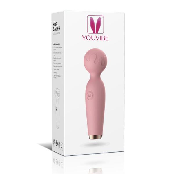 Imagem de Vibrador Feminino Varinha Mágica Sorvete 10 Velocidades - YOUVIBE