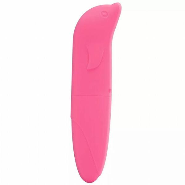 Imagem de Vibrador Golfinho Estimulador de Clitóris e Ponto G + Gel Excitante Feminino 15g