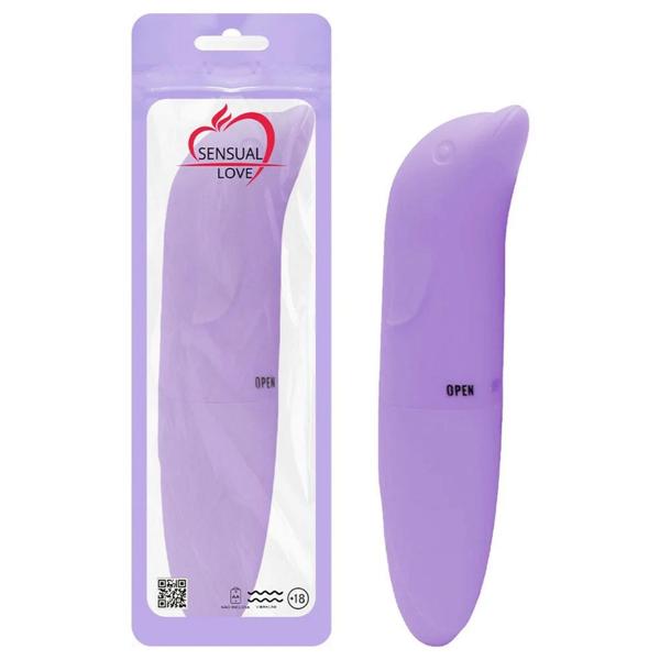 Vibrador Golfinho Ponto G Aveludado Sensual Love Imagem de Vibrador Golfinho Ponto G Aveludado Sensual Love