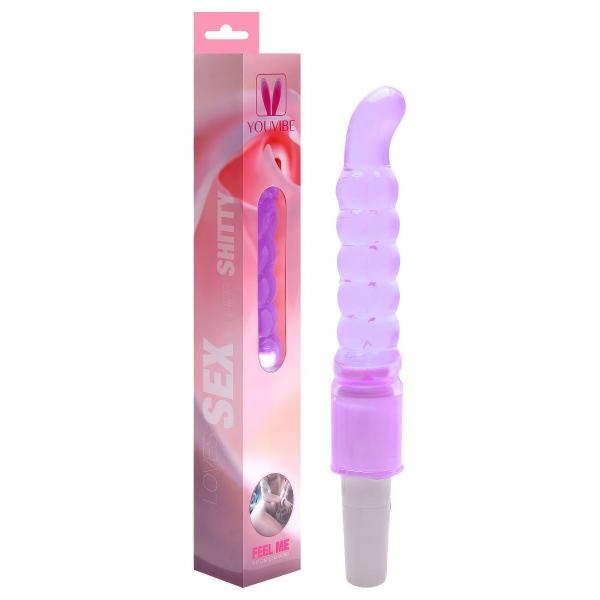 Imagem de Vibrador Íntimo Bastão Silicone Ponto G Macio Com Ondas Escalonadas e Deliciosa Vibração