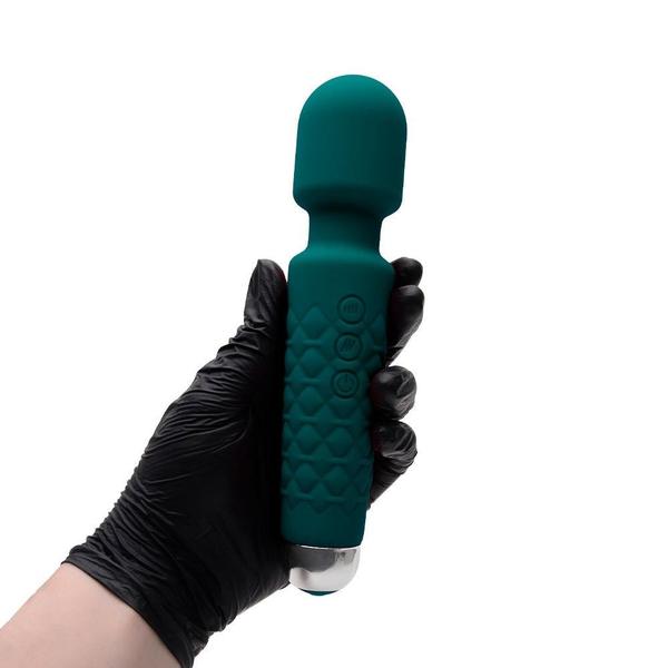 Imagem de Vibrador Massageador Varinha Mágica Recarregável 20 Vibrações USB