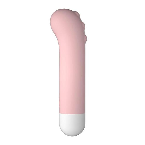 Vibrador Mini Bullet Dino 10 Intensidades 10cm x 2cm Rosa Recarregável Pequeno e Discreto - LILO Imagem de Vibrador Mini Bullet Dino 10 Intensidades 10cm x 2cm Rosa Recarregável Pequeno e Discreto