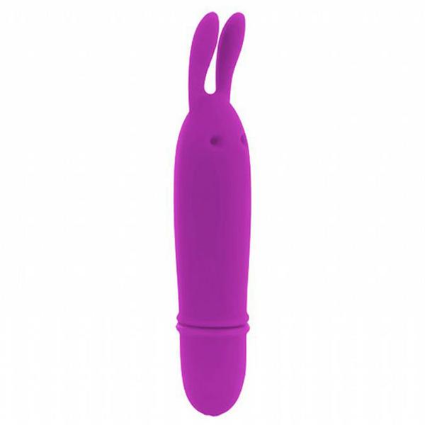 Imagem de Vibrador Mini Pretty Love Massageador Estimulador de Clitóris Orelhas do Coelho Modelo Boyce 10 Vibrações 13cm x 2,5cm