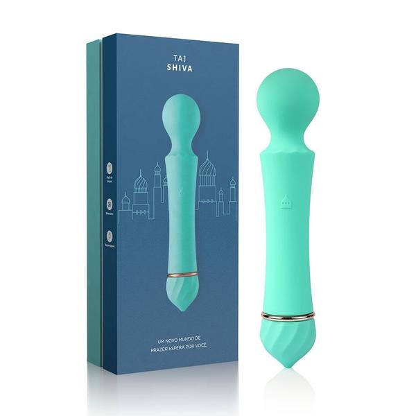 Imagem de Vibrador Multivelocidade Recarregável Taj Shiva