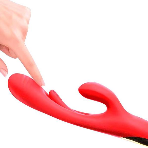 Imagem de Vibrador para ponto g e clitoris com movimento slap recarregavel