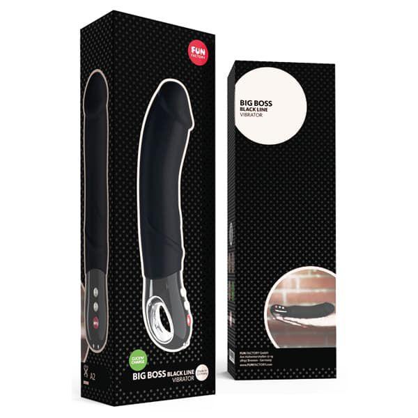 Imagem de Vibrador Penetrador Big Boss Fun Factory - Preto