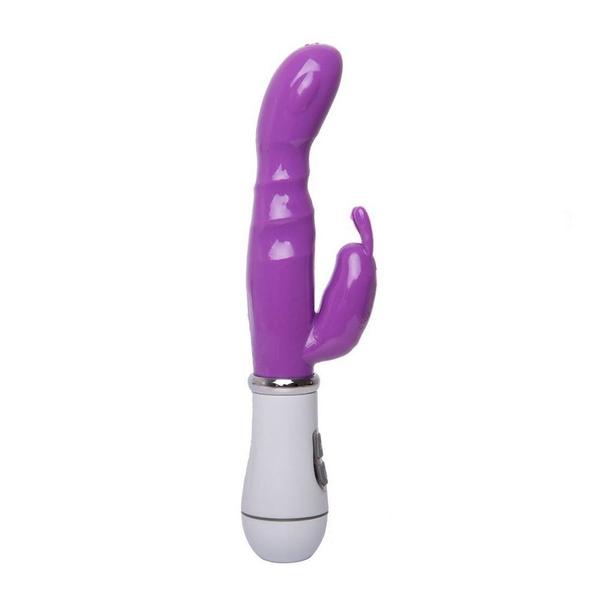 Imagem de Vibrador ponto g 8 vibrações com estimulador rabbit em jelly