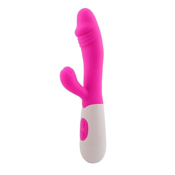 Imagem de Vibrador Ponto G com Estimulador de Clitóris com 10 Modos de Vibração Sexy