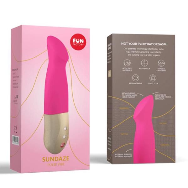 Imagem de Vibrador Ponto G Pulsador Sundaze Fun Factory - Vai e vem