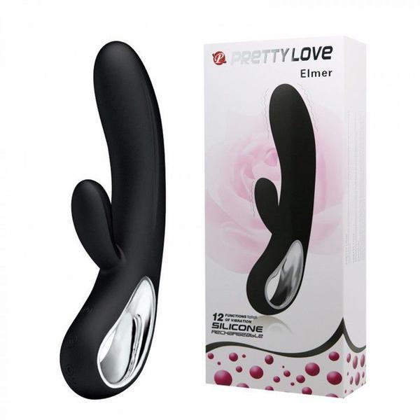 Imagem de Vibrador Ponto G Puro Silicone - Pretty Love Elmer