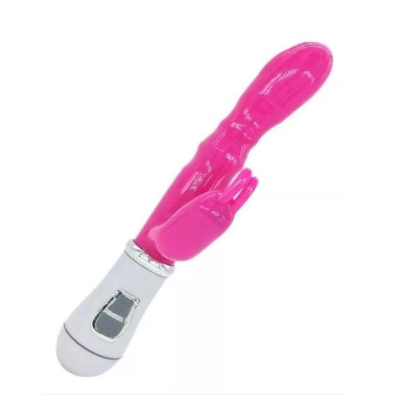 Imagem de Vibrador Rabbit para clitóris e ponto G - Pilha