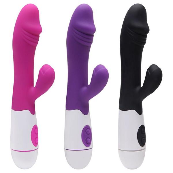 Imagem de Vibrador Recarregável Aveludado 30 vibrações Clitóris e Ponto G