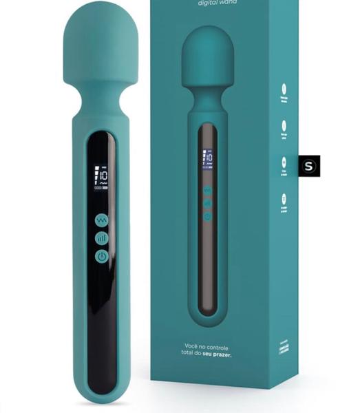 Imagem de Vibrador Recarregável Sensevibe Digital Wand