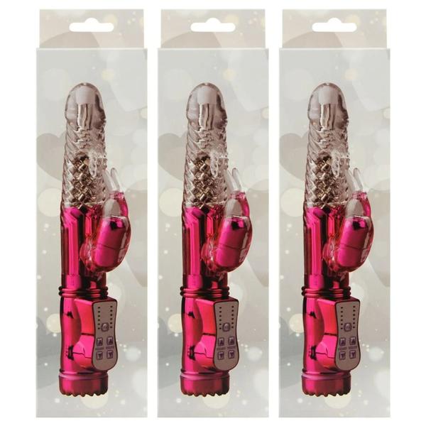 Imagem de Vibrador Rotativo 36 Vibrações Metálico 22 X 3,3Cm