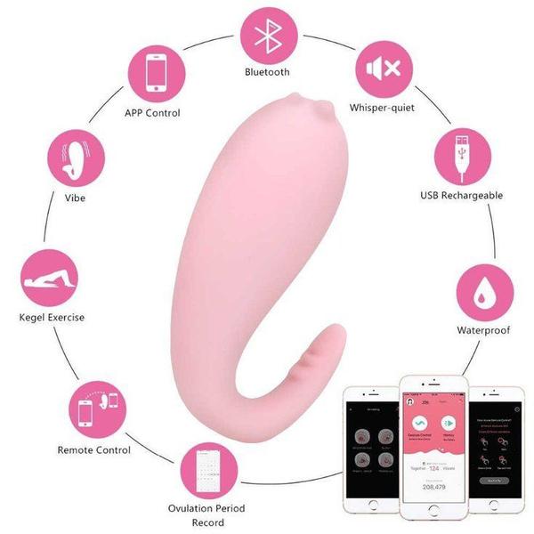 Imagem de Vibrador Silicone Controle Celular Mister Devil Sistalk Luxo