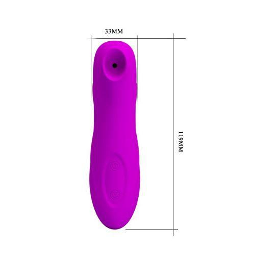 Imagem de Vibrador sugador clitoriano recarregável Magic Flute