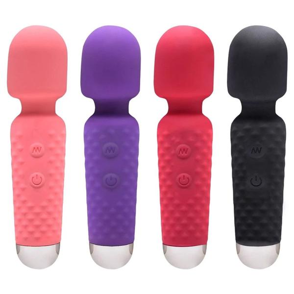 Imagem de Vibrador varinha mágica 16 vibraçoes usb