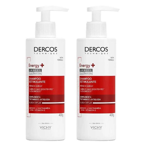 Vichy Dercos Energy+ Shampoo Estimulante Kit com 2 unidades Vichy Dercos Energy+ Shampoo Estimulante Kit com 2 unidades