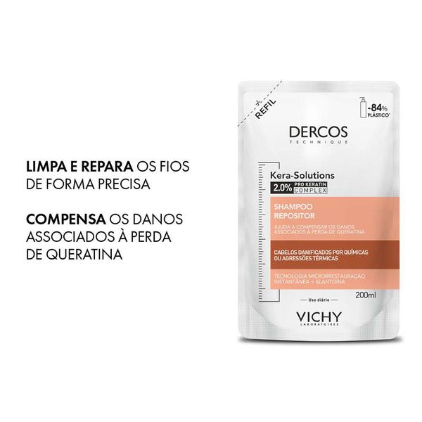 Imagem de Vichy Dercos Kera-Solutions Shampoo Repositor Refil - 200ml