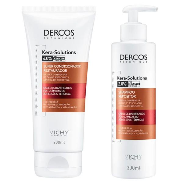 Vichy Kera Solutions Kit Shampoo + Condicionador Vichy Kera Solutions Kit Shampoo + Condicionador