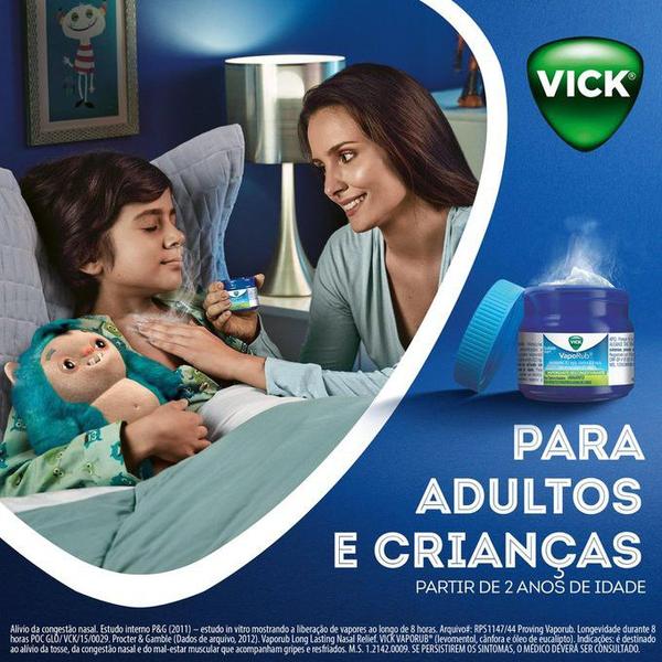 Imagem de Vick Vaporub 50gr -Dores e Resfriado Gripe Alergia Rinite - Antigripal - Neorub