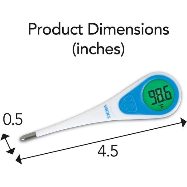 Imagem de Vicks Speedread Termômetro Digital Leitura Rápida 8 Segundos
