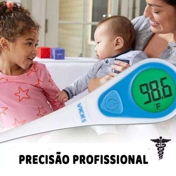 Imagem de Vicks Termometro Clinico Digital Leitura Rapida d 8 Segundos