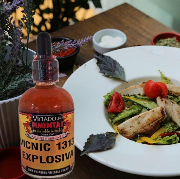 Imagem de Vicnic 1313 Desafiadora Da Carolina Reaper Vidro 60 Ml