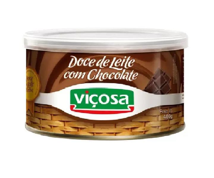 Viçosa Doce De Leite 400g - O Melhor Do Brasil - com Chocolate Imagem de Viçosa Doce De Leite 400g - O Melhor Do Brasil - com Chocolate
