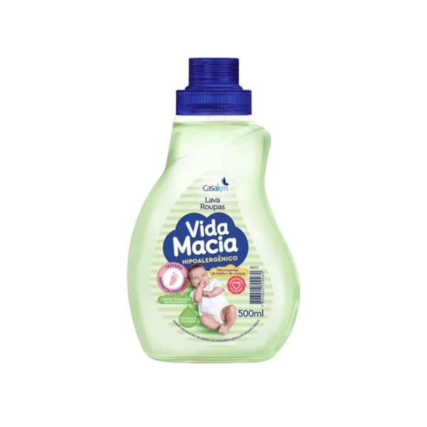 Imagem de VIDA MACIA LAVA ROUPAS GLICERINA &amp ERVA DOCE 500ML