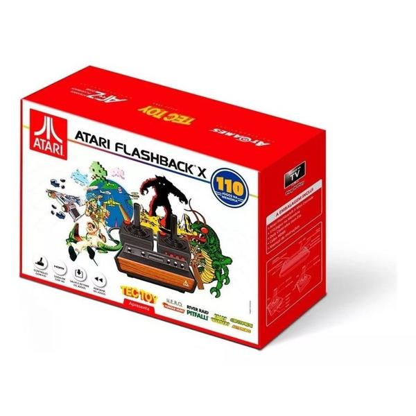 Imagem de Video Game Atari Flashback X 110 jogos - TECTOY