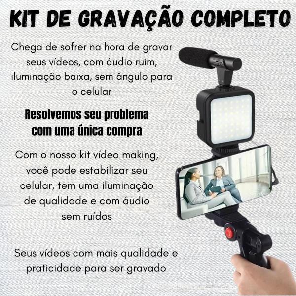 Imagem de Video Making Youtuber Videos Profissionais Portátil Sem Fio