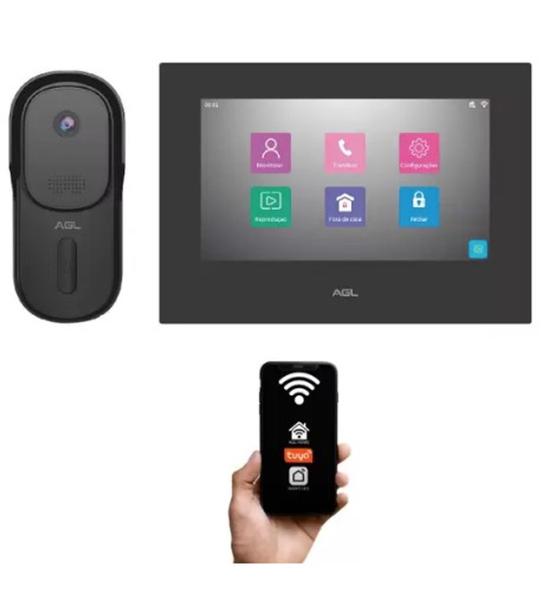 Imagem de Vídeo Porteiro VP7 Touch Wifi AGL