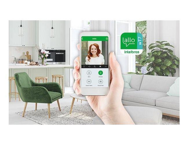 Imagem de Video Porteiro Wi-fi Intelbras Allo Wt7 Via App E Fechadura