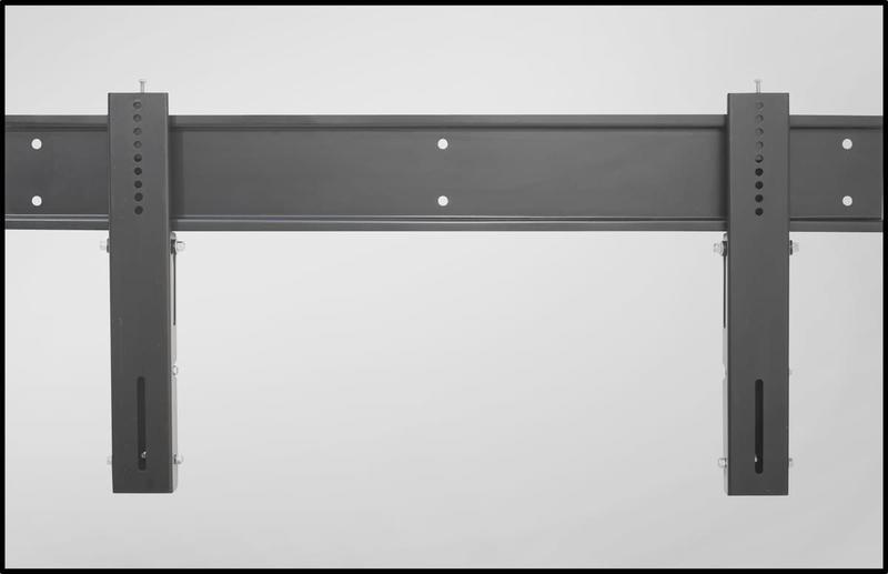 Imagem de VIDEO WALL 55 Suporte de Parede para Monitor LFD de 55 - uso Profissional - Preto