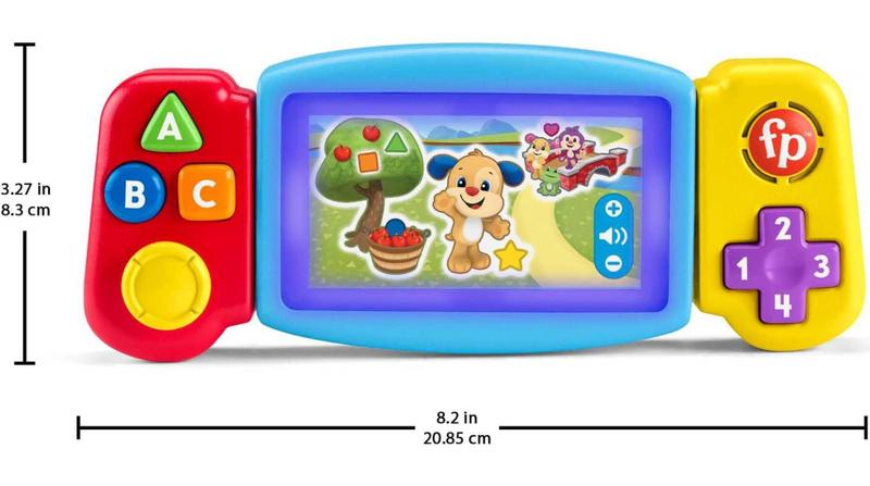 Imagem de Videogame Portátil Infantil - Aprende Comigo - Com Som e Luz - Fisher-Price