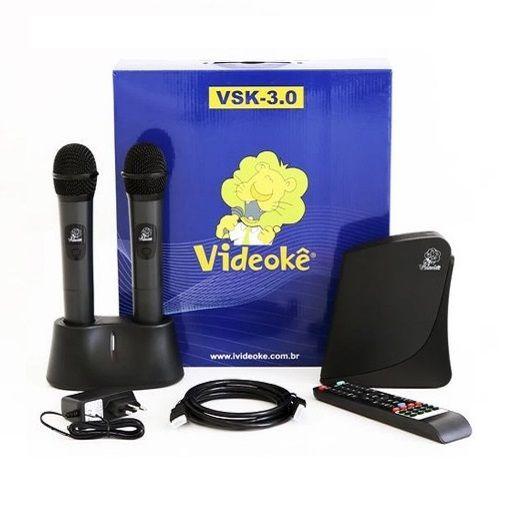 VIDEOKÊ VSK 3.0 COM 12.699 MÚSICAS NA MEMÓRIA + 2 MICROFONES SEM FIO - Karaoke 12699 - REPERTÓRIO COMPLETO ATÉ 08/2024 Imagem de VIDEOKÊ VSK 3.0 COM 12.699 MÚSICAS NA MEMÓRIA + 2 MICROFONES SEM FIO - Karaoke 12699 - REPERTÓRIO COMPLETO ATÉ 08/2024