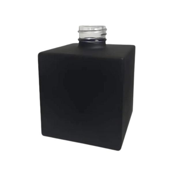 Imagem de Vidro cube 250ml preto fosco (sem válvula)